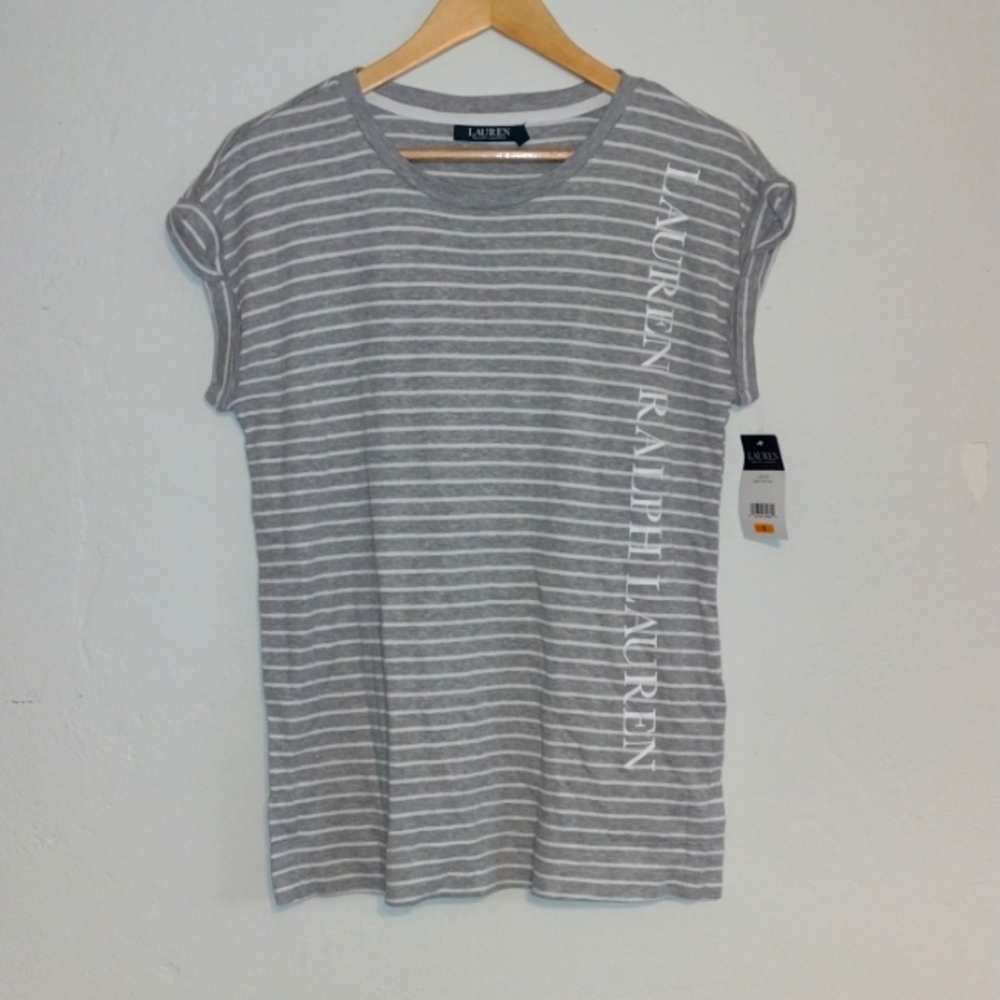 Lauren Ralph Lauren striped cotton top